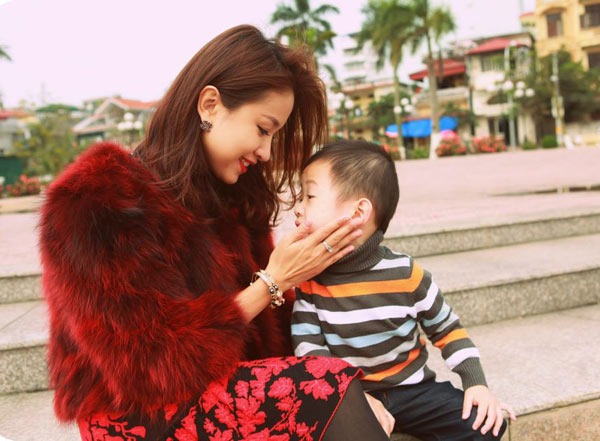Bức ảnh MC Thanh Vân