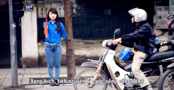Dân mạng nức lòng với bản rap về áo xanh tình nguyện