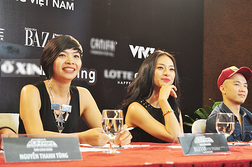 Ngo Thanh Van tren \'ghe nong\' tuyen quan project runway