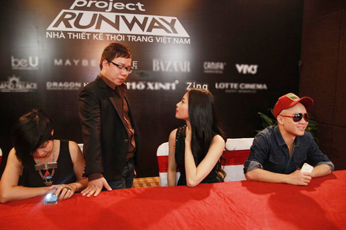 Ngo Thanh Van tren \'ghe nong\' tuyen quan project runway