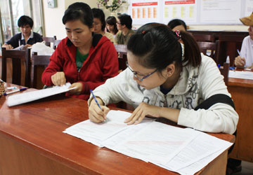 Tuyen sinh 2013: Can than \
