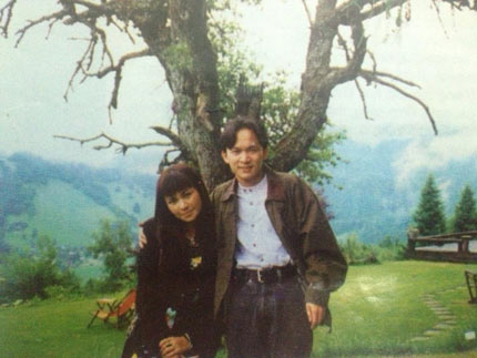 Bức ảnh thời trẻ của Thanh Lam - Quốc Trung
