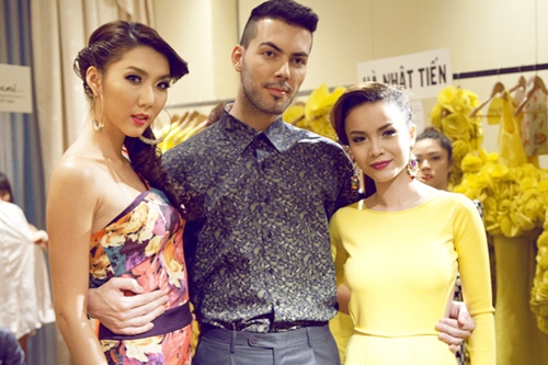 Yen Trang va ban nhay quan quyt sau hau truong