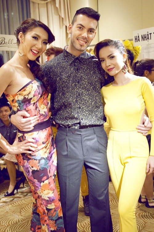 Yen Trang va ban nhay quan quyt sau hau truong