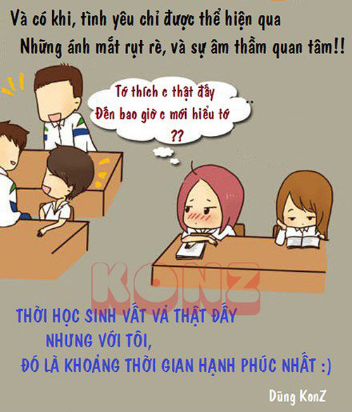 Thổn thức với bộ truyện tranh Thời học sinh trong tôi P1