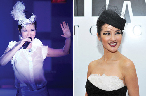 Bống Hồng Nhung và những bộ cánh dìm hàng