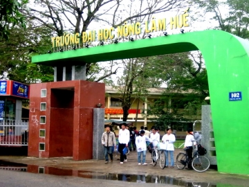 Ty le choi Dai Hoc Nong Lam - Dai Hoc Hue nam 2014