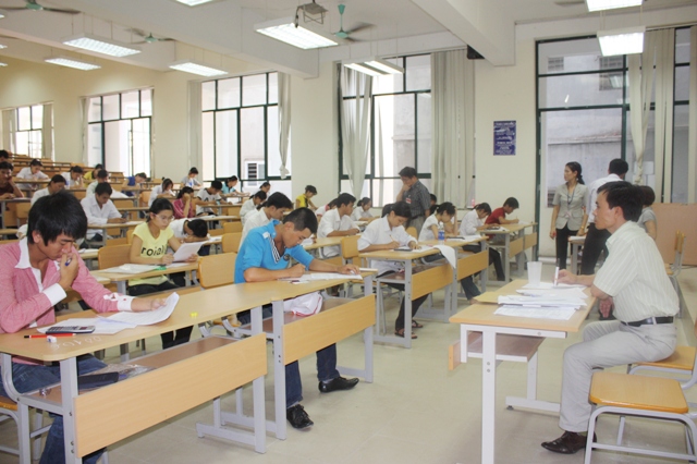 Thi ĐH, CĐ 2010. Ảnh: gdtd.vn