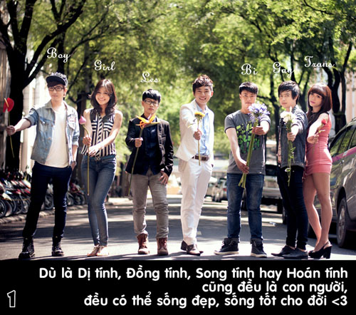 Bo anh “Dong tinh – 10 dieu muon noi\