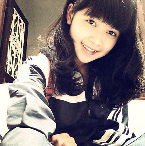 Gap nu sinh Ha Thanh co giong hat trong veo