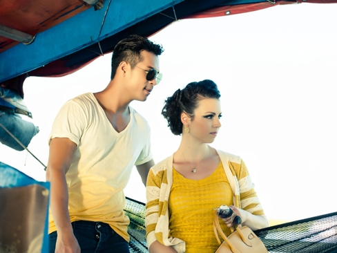 Tuần vừa qua, cô tham gia tiết mục nhảy Trio Dance (nhảy ba người)cùng Yến Trang và Tisho