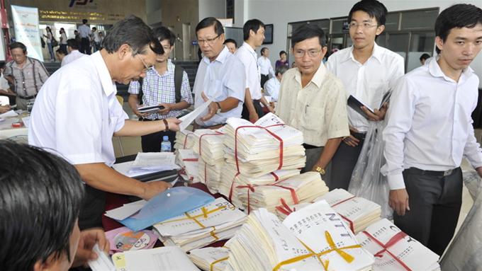 Nhieu truong Dai hoc cong bo ti le choi nam 2013
