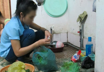 Sinh vien thue tro gia re thanh osin “cao cap”