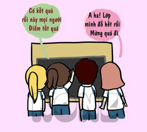 Bộ truyện tranh cực yêu về đồng phục lớp
