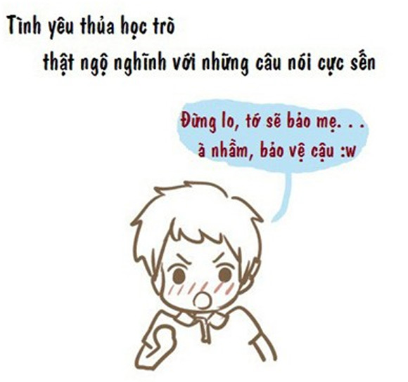 Trong sang lam, tinh yeu tuoi hoc tro!