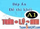 Đáp án 88Kinh Thể Thao, Casino Uy Tín đại học khối A1 năm 2013