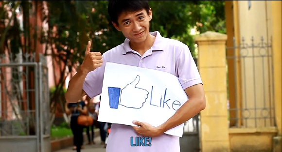Dân mạng ‘sốt’ với clip ‘Nút like chẳng giúp được gì’