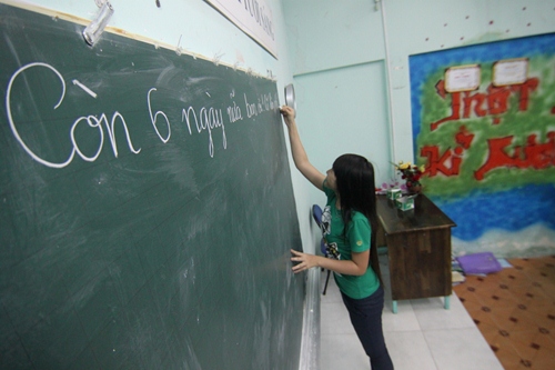 Sat ki thi tot nghiep hoc sinh lop 12 \