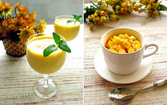 F5 sinh tố xoài thơm ngon hấp dẫn