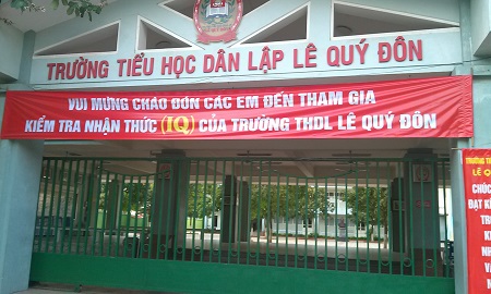 Trường tiểu học dân lập Lê Quý Đôn vừa tổ chức kiểm tra nhận thức