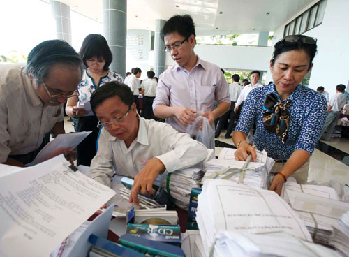 Tuyen sinh DH, CD 2013: Diem chuan se khong co nhieu thay doi
