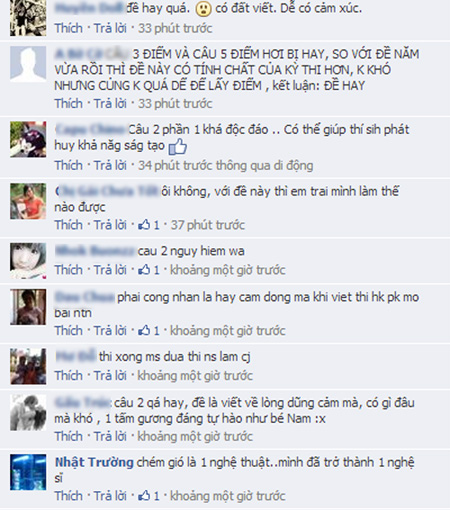 Thi tot nghiep THPT 2013: Cong dong mang \'soi suc\