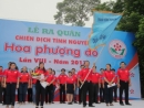 Hơn 3000 chiến sĩ ra quân chiến dịch Hoa phượng đỏ
