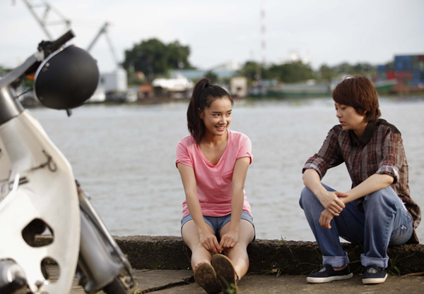 Nhã Phương từng được biết đến với phim 'Những thiên thần áo trắng' và mới đây nhất là phim ngắn 'Xin lỗi, anh chỉ là thằng bán bánh giò' với vai