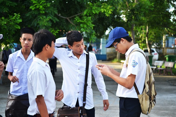 Thi lớp 10 tại Đà Nẵng Nhiều thí sinh quên mang giấy dự thi