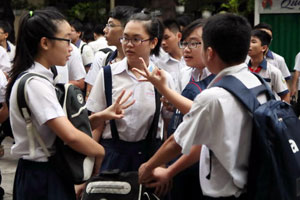 Thoi gian cong bo diem thi vao lop 10 tai TP.HCM