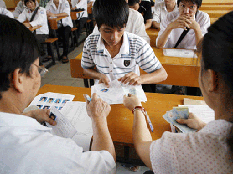 Thi dai hoc 2013: Thi sinh can nam vung quy che phong thi