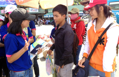Thí sinh dự thi đại học