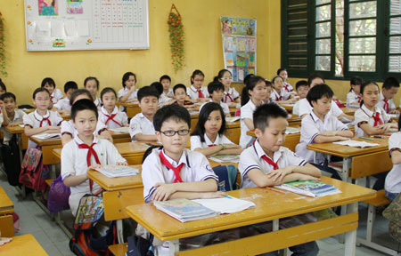 Hom nay 1/7 Ha Noi bat dau trien khai tuyen sinh dau cap