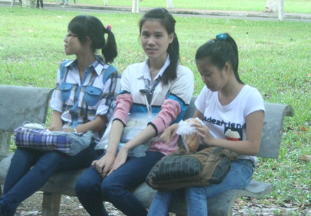 ...ăn sáng. (Ảnh: Đại Dương)