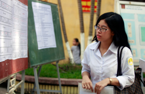 8/7 Hon 800.000 thi sinh lam thu tuc du thi dai hoc khoi B, C, D nam 2013