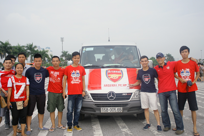 Tuyen Viet Nam va uoc mo danh bai Arsenal