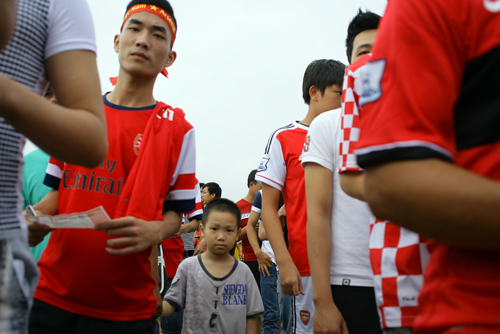 Tuyen Viet Nam va uoc mo danh bai Arsenal