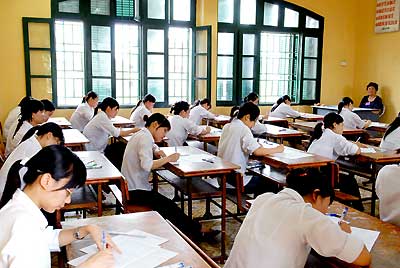 An Giang: Huy ket qua thi tot nghiep cua 8 bai thi giong nhau