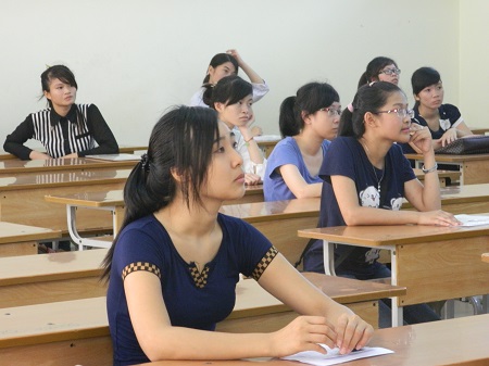 Thí sinh dự kì thi ĐH năm 2013.