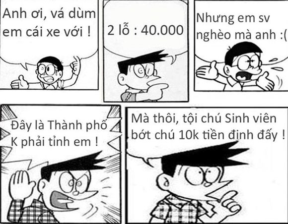 Bat cuoi voi anh hai huoc ve sinh vien