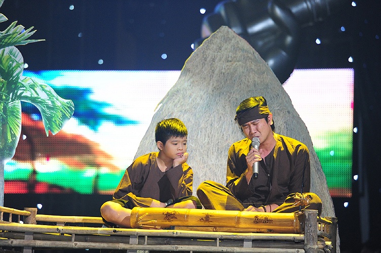 Nhung khoanh khac dep trong dem chung ket Giong hat viet nhi 2013