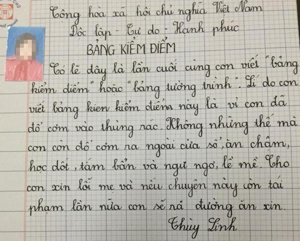 Xon xao \'ban kiem diem\' de thuong cua hoc sinh lop 4
