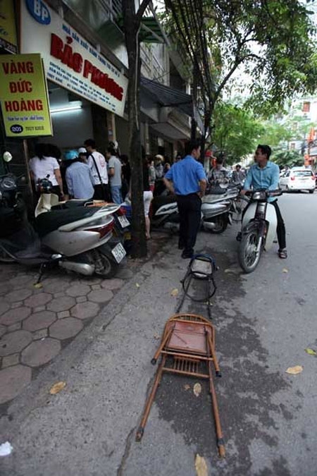 bánh Trung thu, xếp hàng