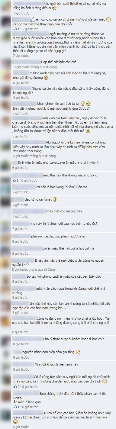 Cu dan mang bat binh voi trang phuc sinh vien phan cam