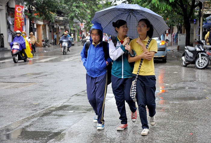 Nguoi Ha Noi co ro don gio lanh dau mua