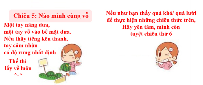 Mach ban: 6 tuyet chieu mua dua hau ngon lim