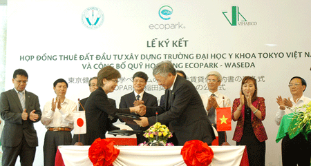 Hon 400 ty dong xay dung truong Dai hoc Y KhoaTokyo Viet Nam