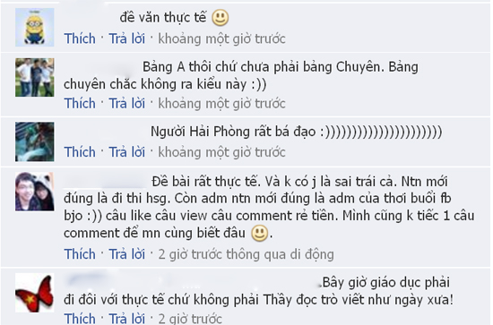 Sốc với đề văn về Ngọc Trinh và Bà Tưng