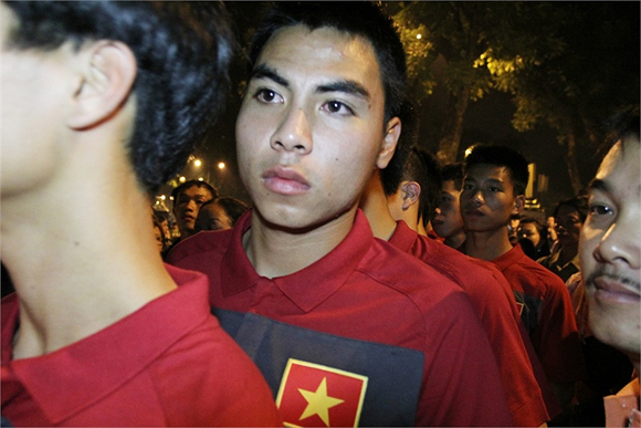 U19 Viet Nam thanh kinh den vieng Dai tuong Vo Nguyen Giap
