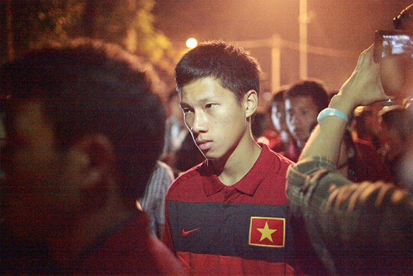 U19 Viet Nam thanh kinh den vieng Dai tuong Vo Nguyen Giap